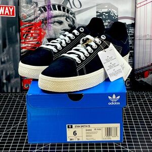 ADIDAS Stan Smith CS black/white/gum ID2042 Mens size 6 NEW